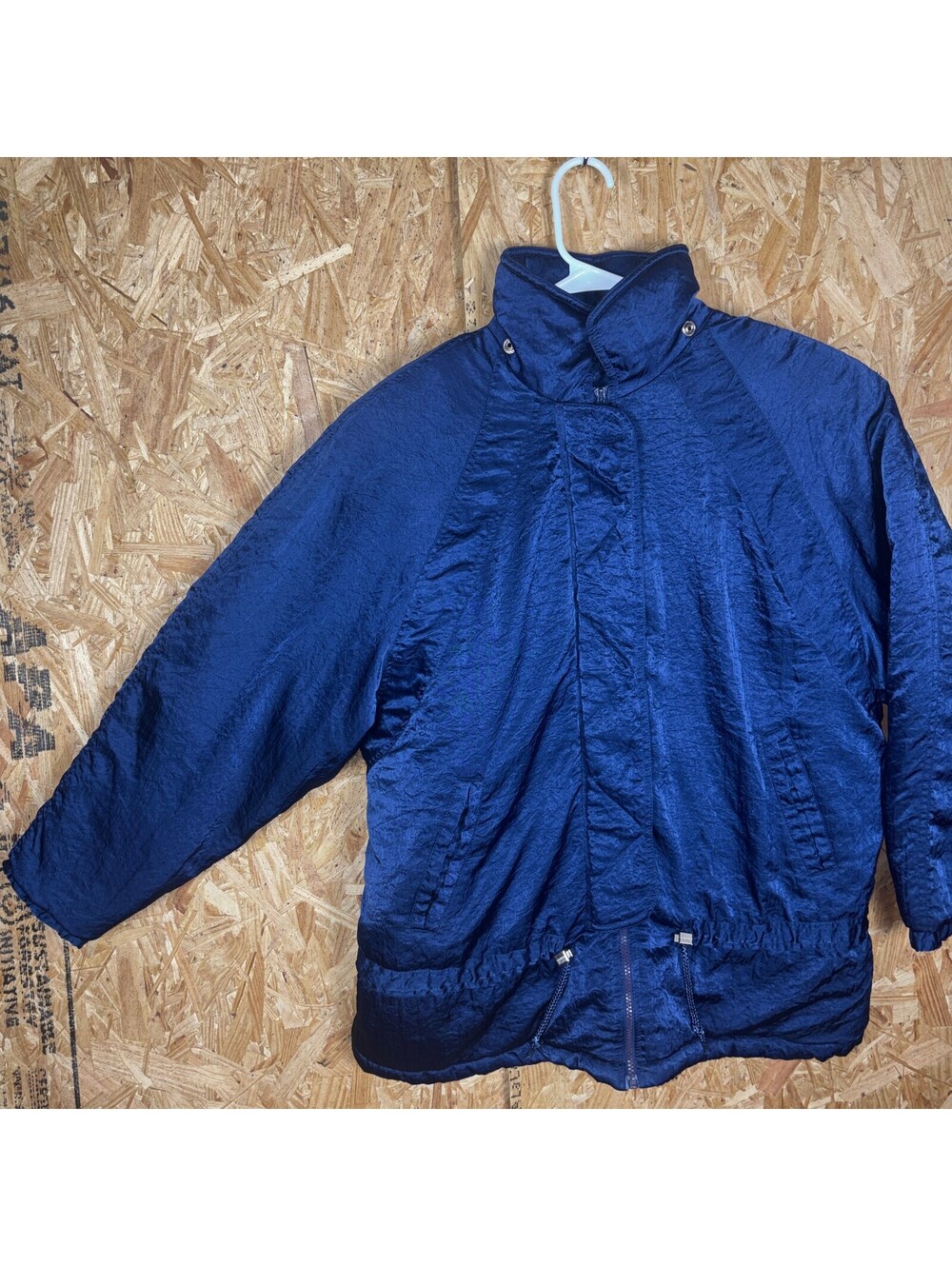 London Towne Mens 44 Blue Nylon Jacket